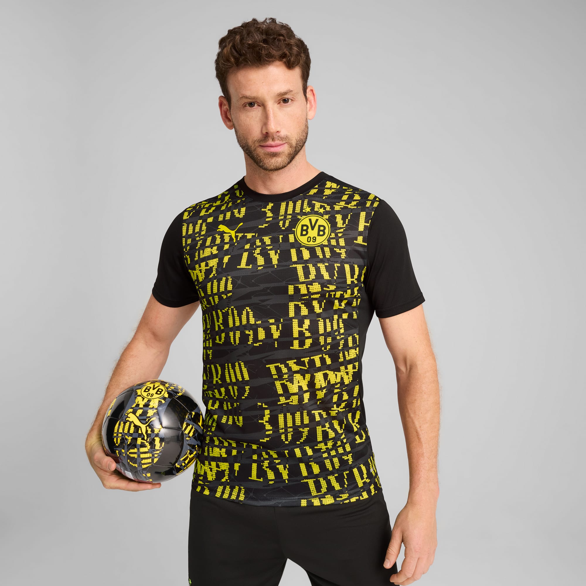 [779114-02] Mens Puma BVB PREMATCH SS JERSEY