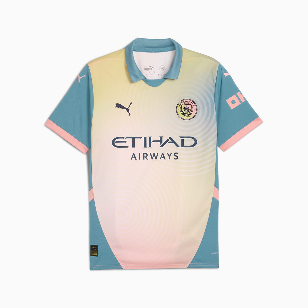 [775202-04] MENS PUMA MCFC FOURTH JERSEY REPLICA