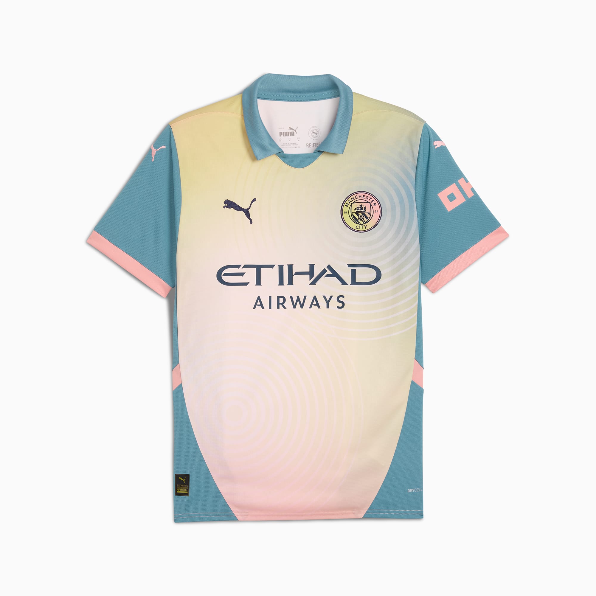 [775202-04] MENS PUMA MCFC FOURTH JERSEY REPLICA