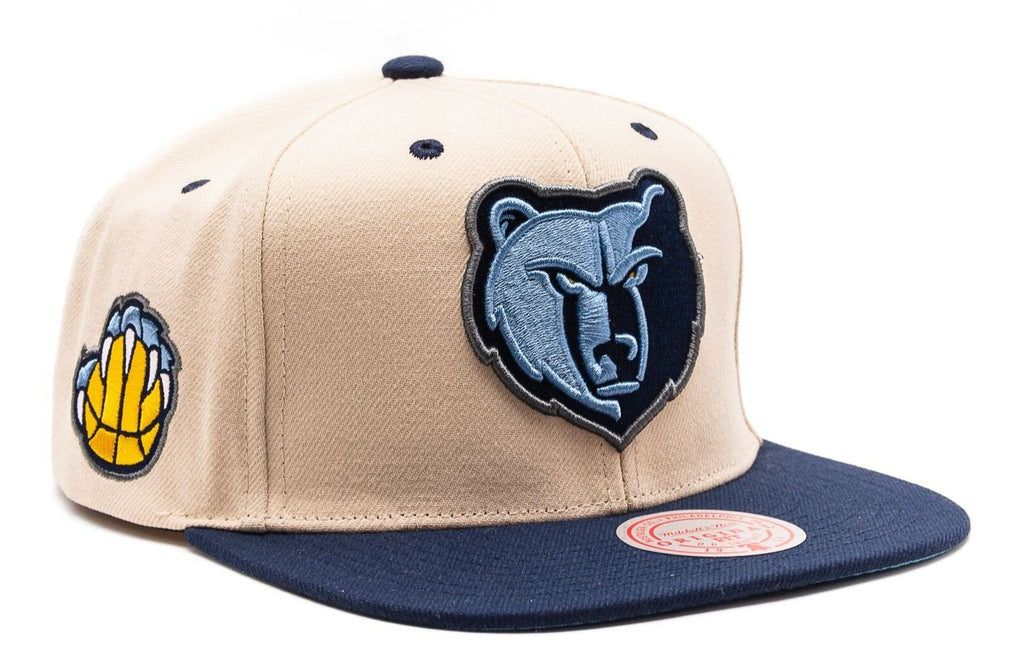 Mens MITCHELL & NESS NBA GAME ON PRO SNAPBACK GRIZZLIES