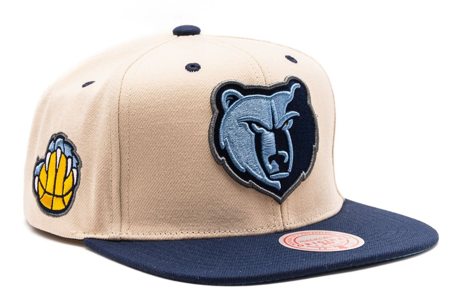 Mens MITCHELL & NESS NBA GAME ON PRO SNAPBACK GRIZZLIES