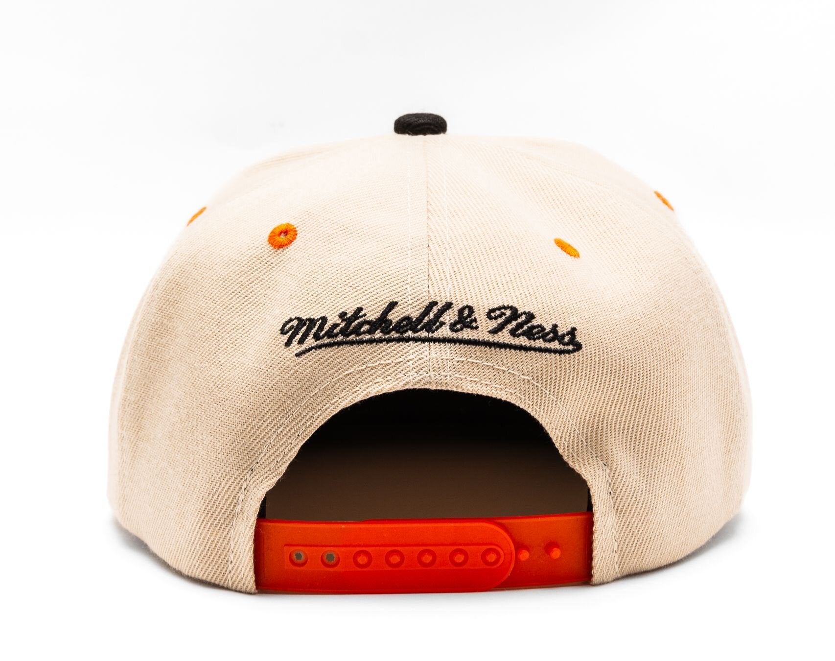MENS MITCHELL & NESS NHL POP PANEL SNAPBACK DUCKS - OFF WHITE