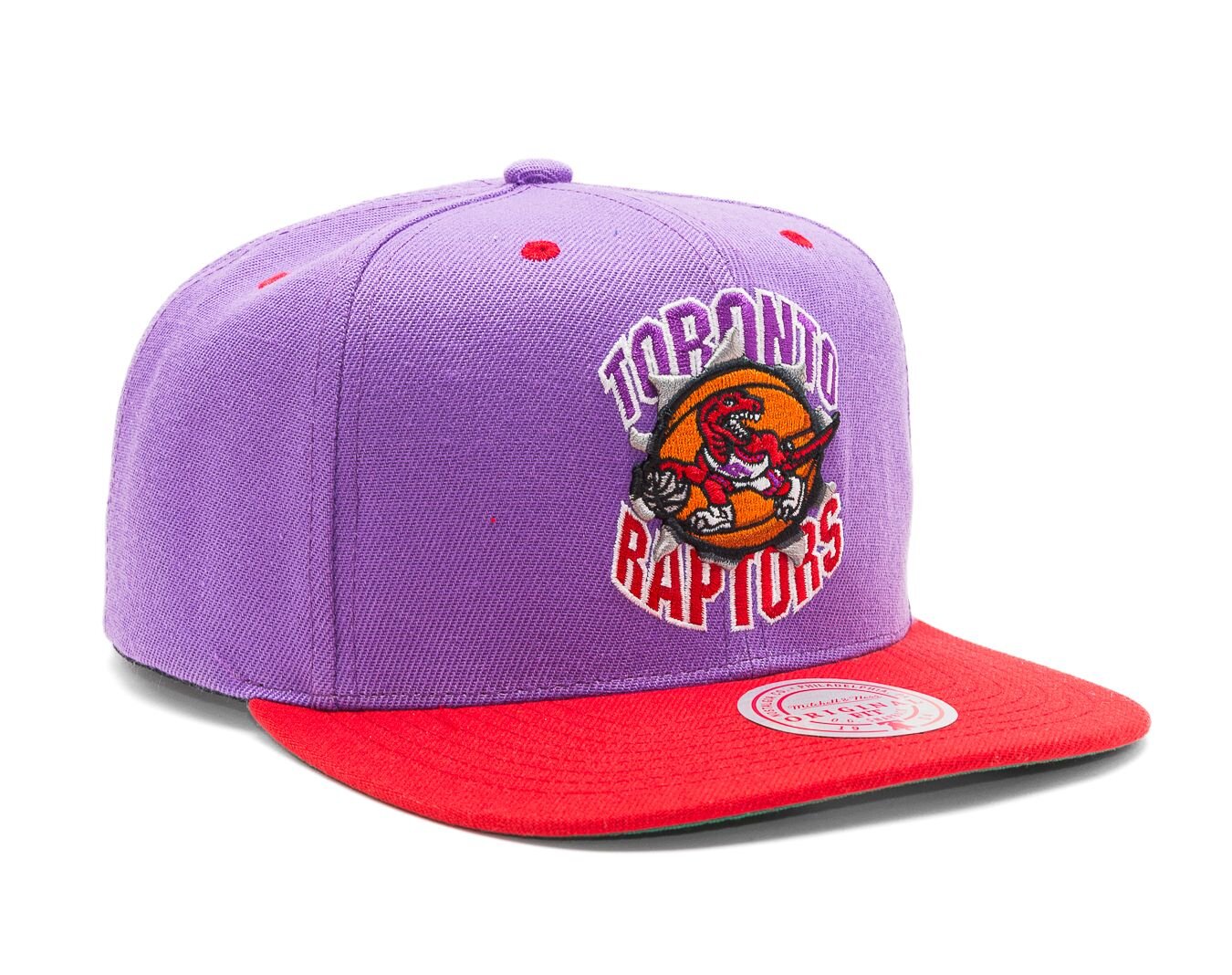 MENS MITCHELL & NESS NBA BREAKTHROUGH SNAPBACK HWC RAPTORS - PURPLE
