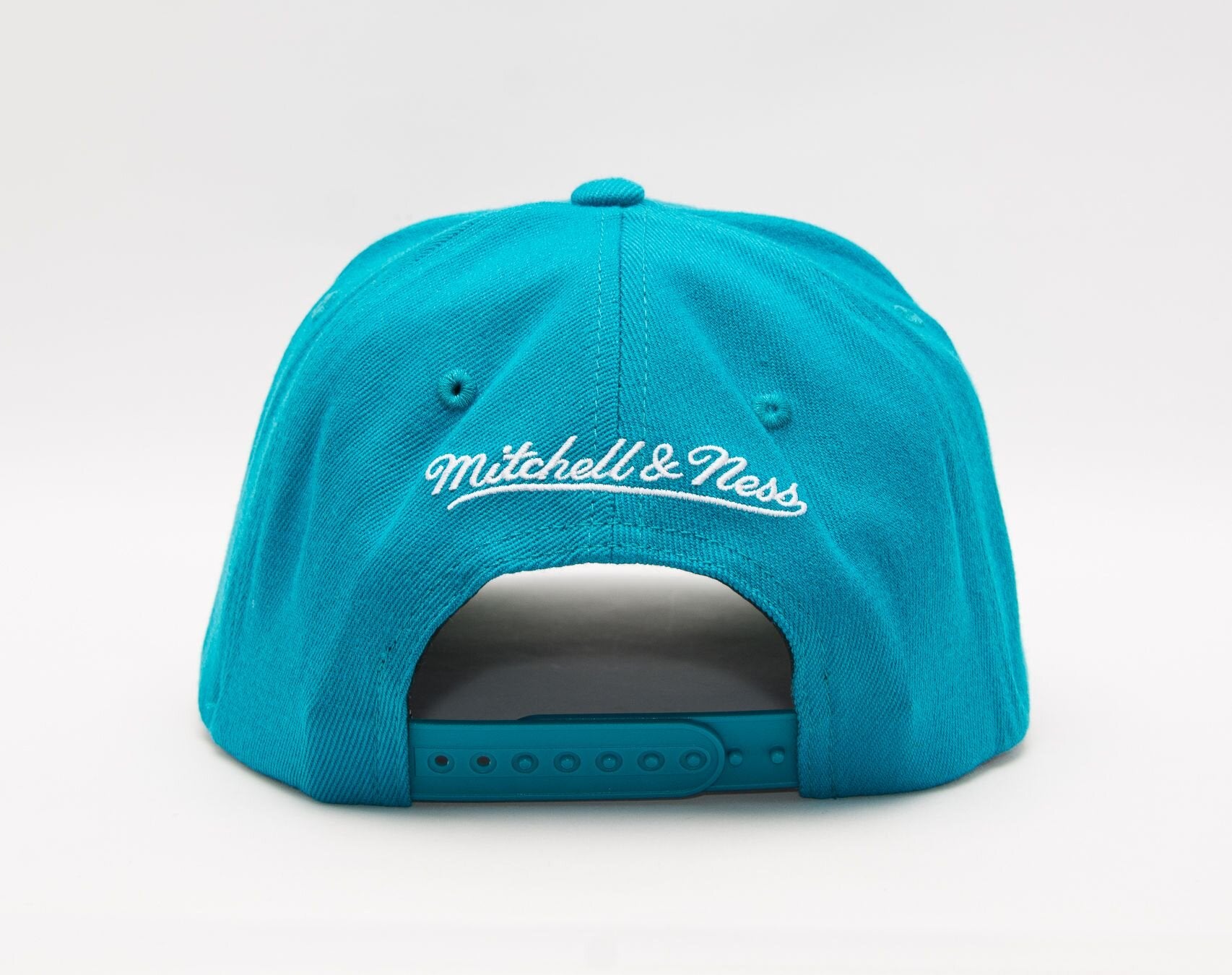 MENS MITCHELL & NESS NBA TEAM GROUND 2.0 STRETCH SNAPBACK HWC PISTONS - TEAL