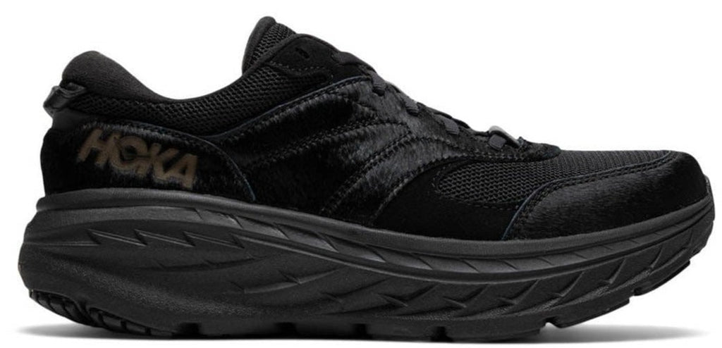 [1127734-BCWH] Mens Hoka One One BONDI L 'ENGINEERED GARMENTS BLACK COW HAIR'