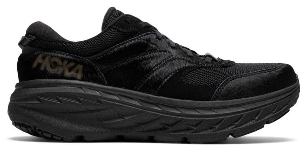 [1127734-BCWH] Mens Hoka One One BONDI L 'ENGINEERED GARMENTS BLACK COW HAIR'
