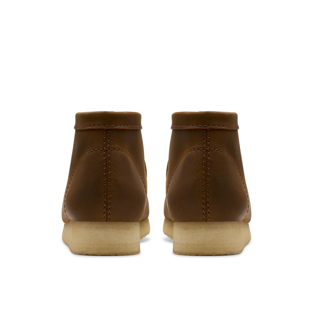 [26155513] MENS CLARKS WALLABEE BOOT - BEESWAX