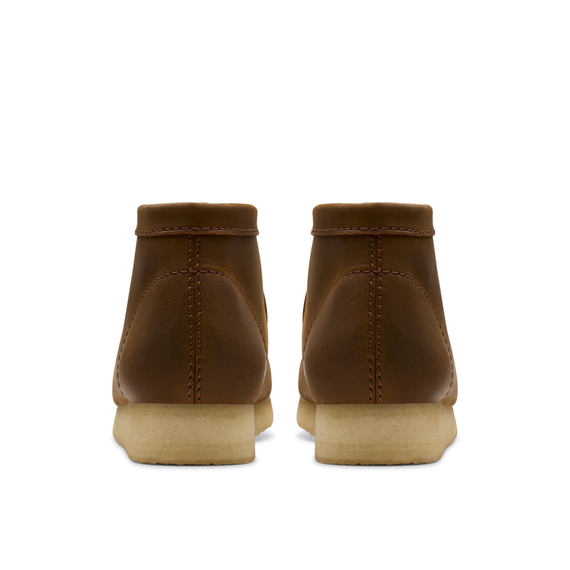 [26155513] MENS CLARKS WALLABEE BOOT - BEESWAX