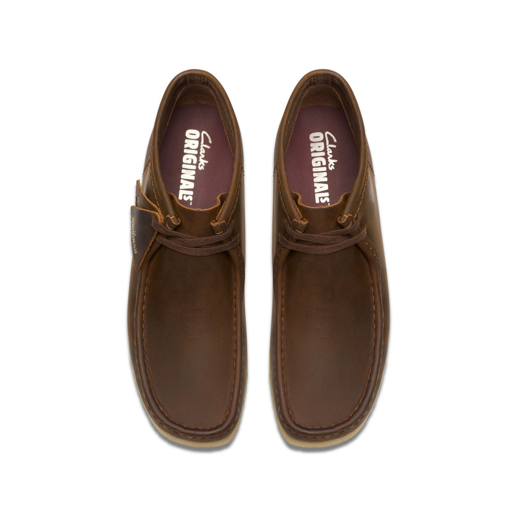 [26155513] MENS CLARKS WALLABEE BOOT - BEESWAX