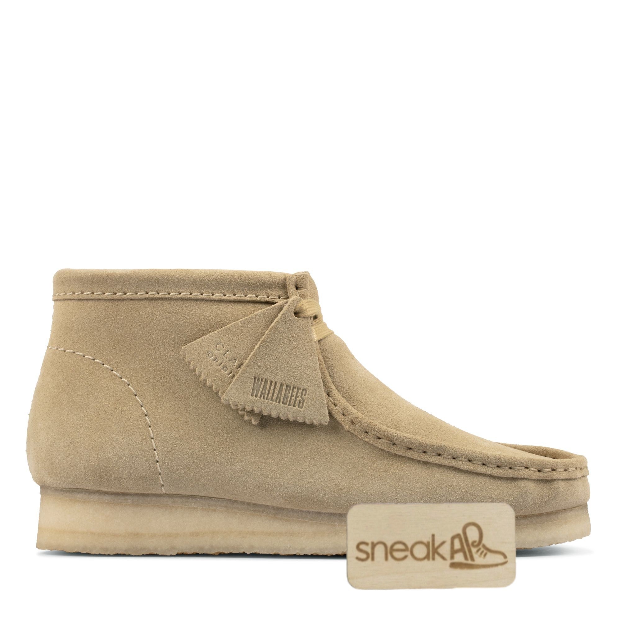 [26155516] Mens Clarks WALLABEE BOOT 'MAPLE SUEDE'