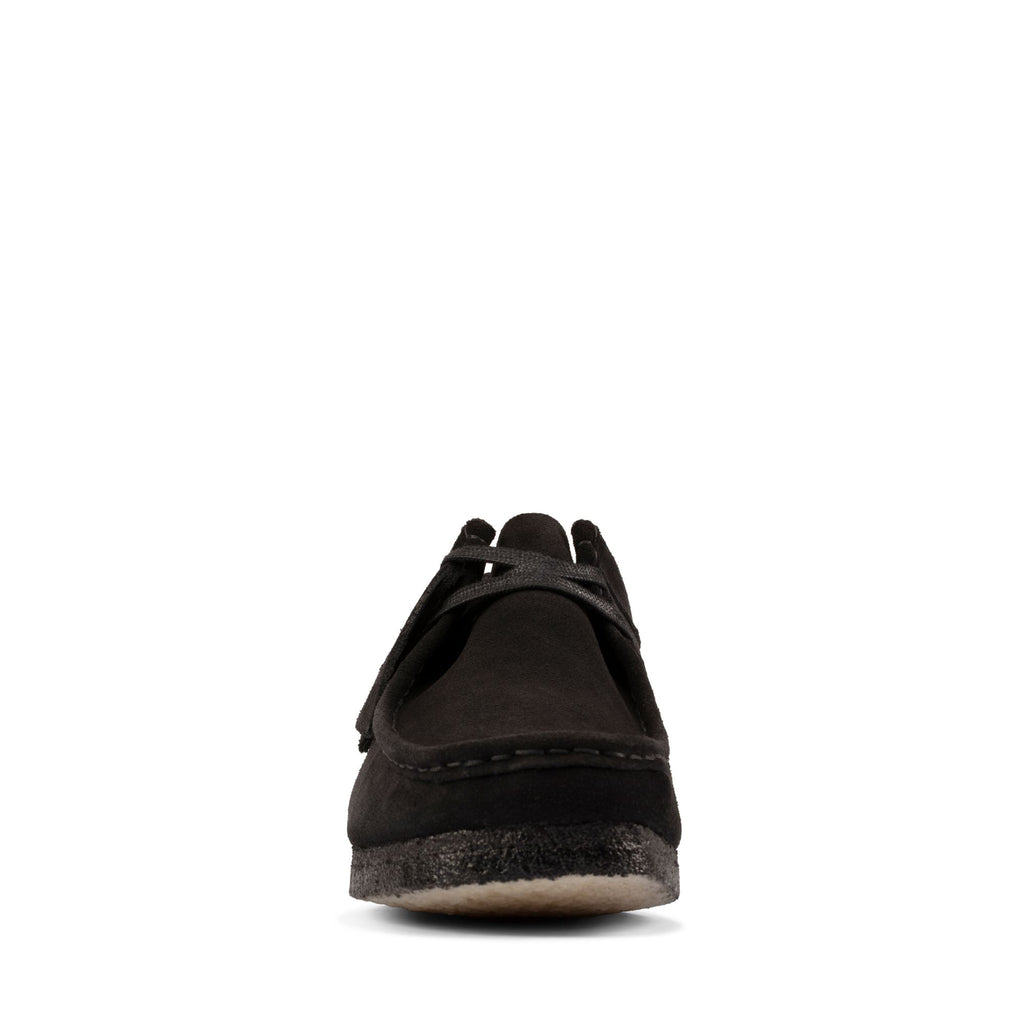[26155519] MENS CLARKS WALLABEE LOW - BLACK SUEDE