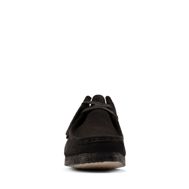 [26155519] MENS CLARKS WALLABEE LOW - BLACK SUEDE