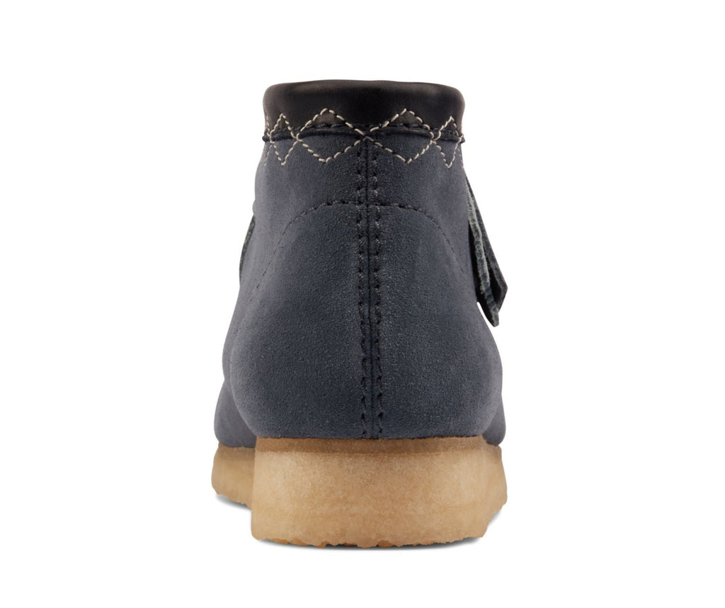 [26163259] Mens Clarks Originals Wallabee Boot 'Blue Combi'