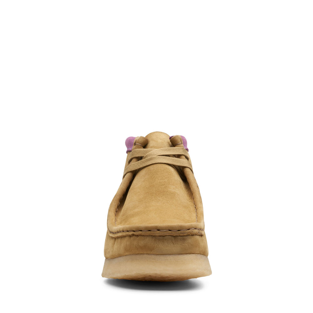 [26167961] WOMENS CLARKS WALLABEE BOOT - OAKMOSS COMBI