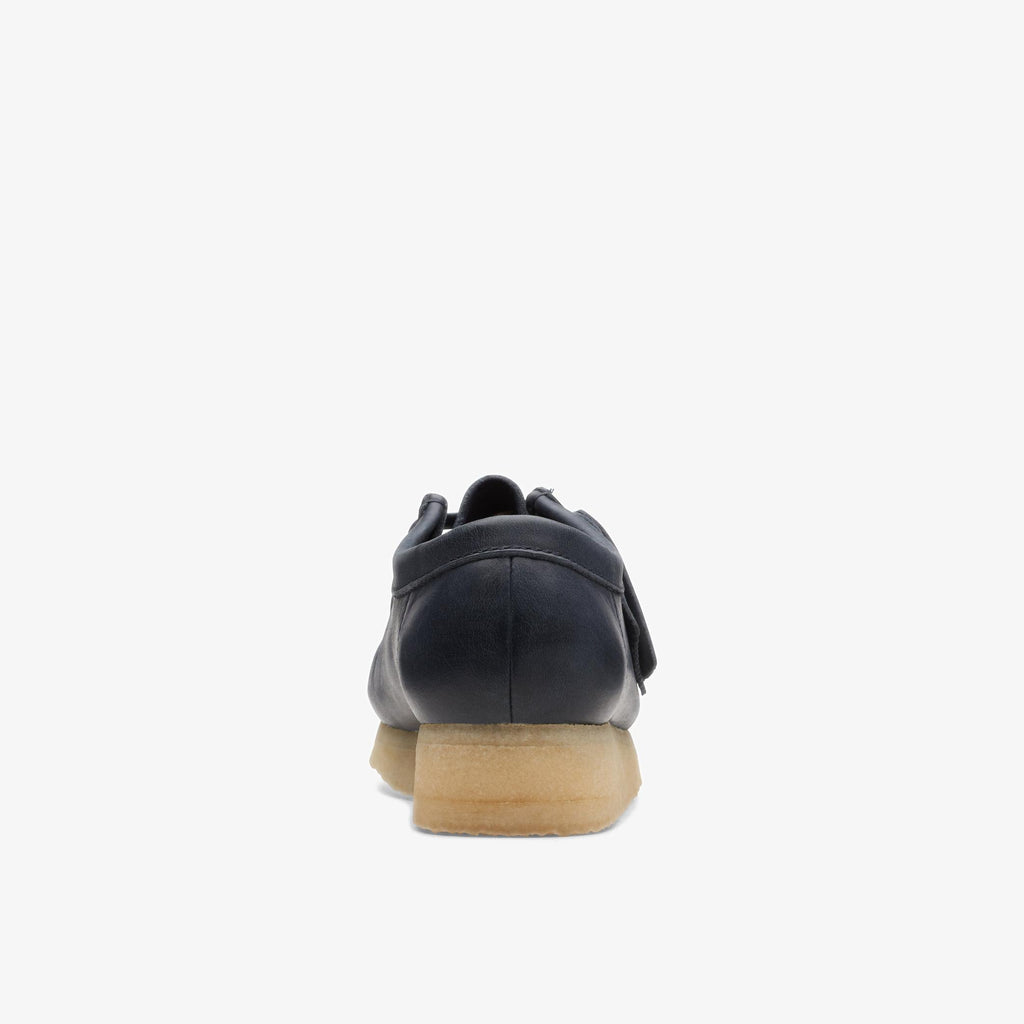 [26168642] Womens CLARKS WALLABEE - NAVY LEATHER
