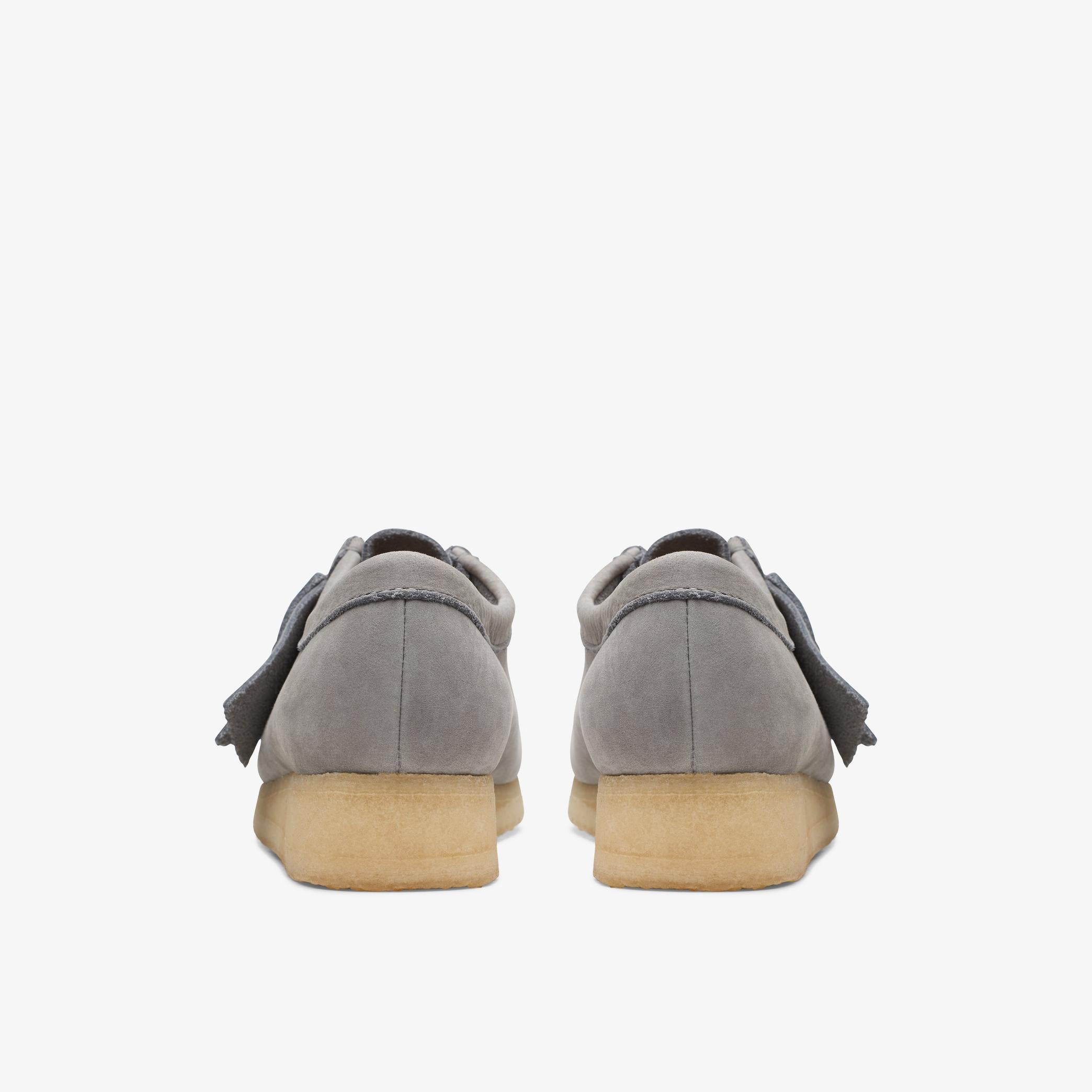 [26169921] Womens CLARKS WALLABEE - GREY NUBUCK