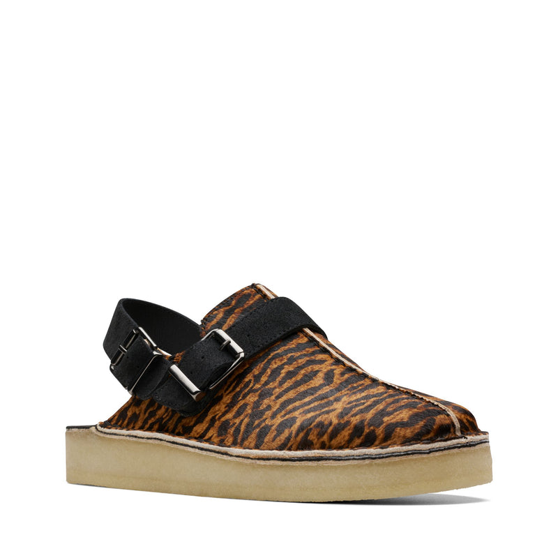 [26169977] WOMENS CLARKS TREK MULE TORTOISESHELL