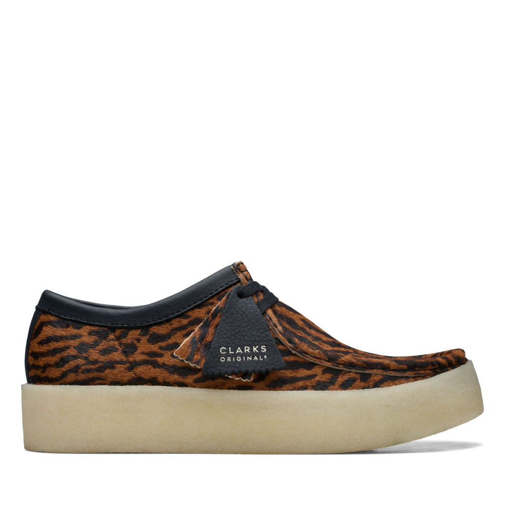 [26170046] MENS CLARKS WALLABEE CUP - TORTOISE SHELL