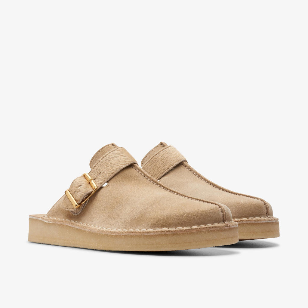[26171989] Mens CLARKS TREK MULE - TAUPE INTEREST
