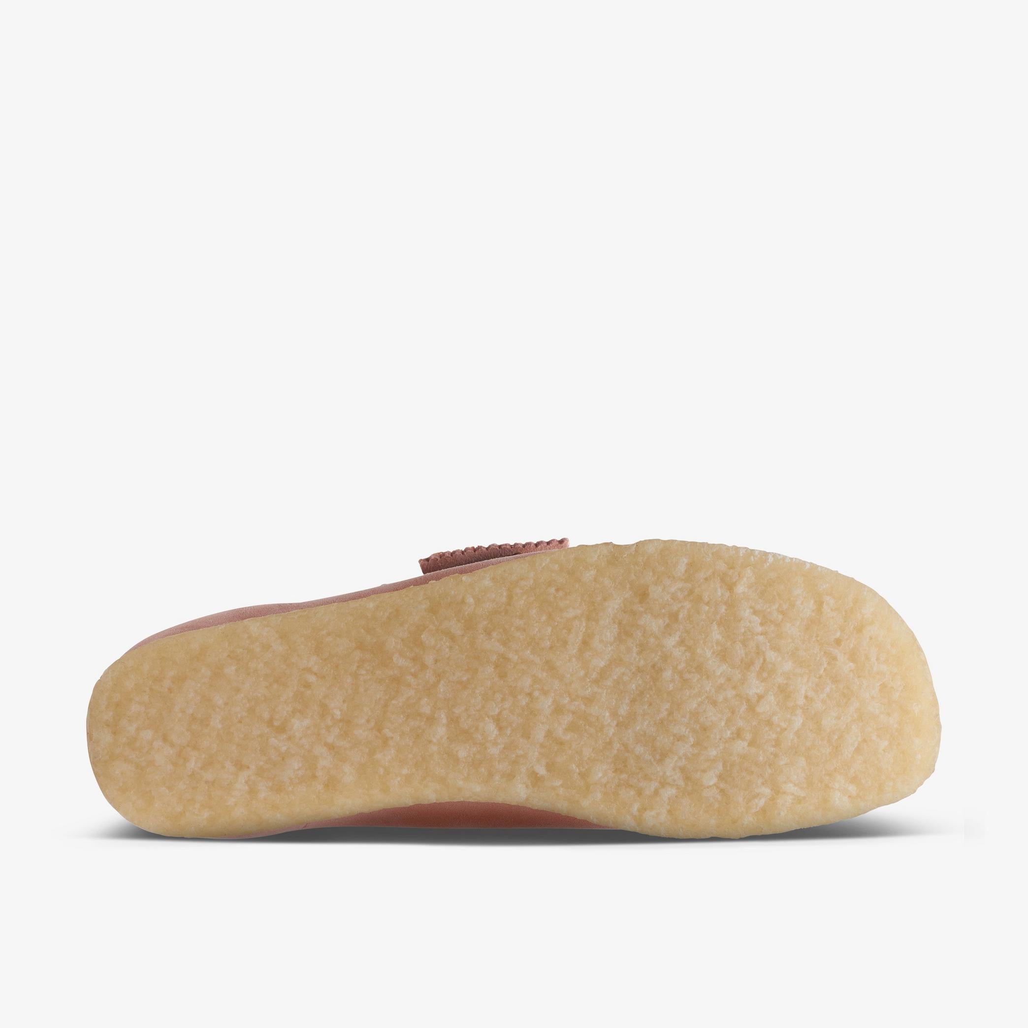 [26171990] Mens CLARKS WALLABEE - PINK COMBI SDE