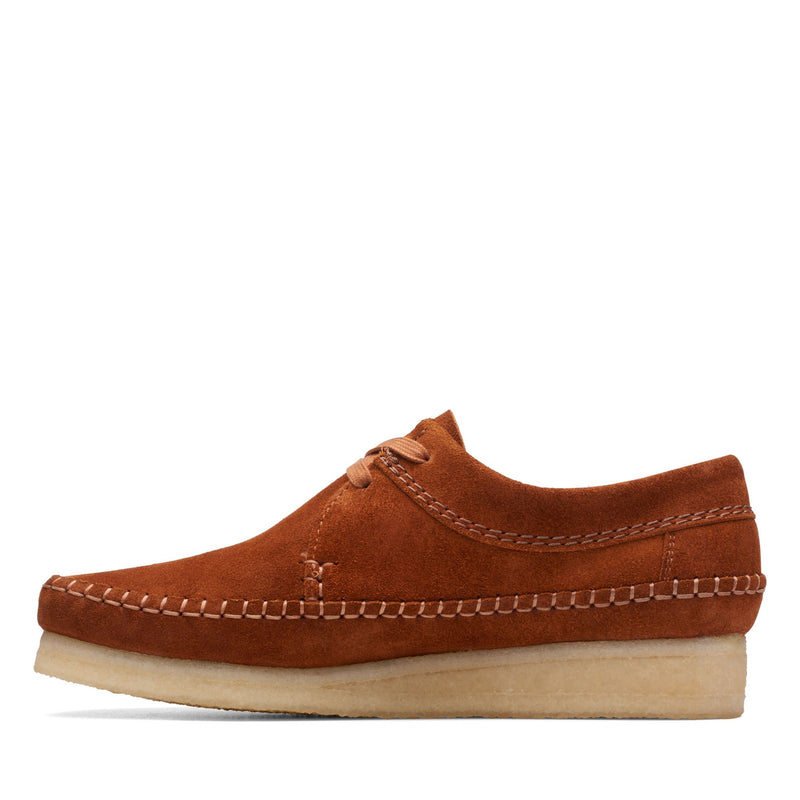 [26173256] WOMENS CLARKS WEAVER GINGER SUEDE