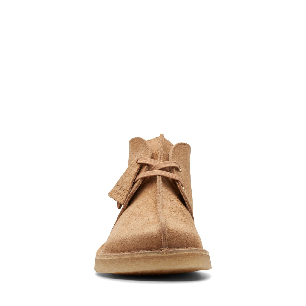 [26173614] MENS CLARKS DESERT TREK HI - LIGHT TAN