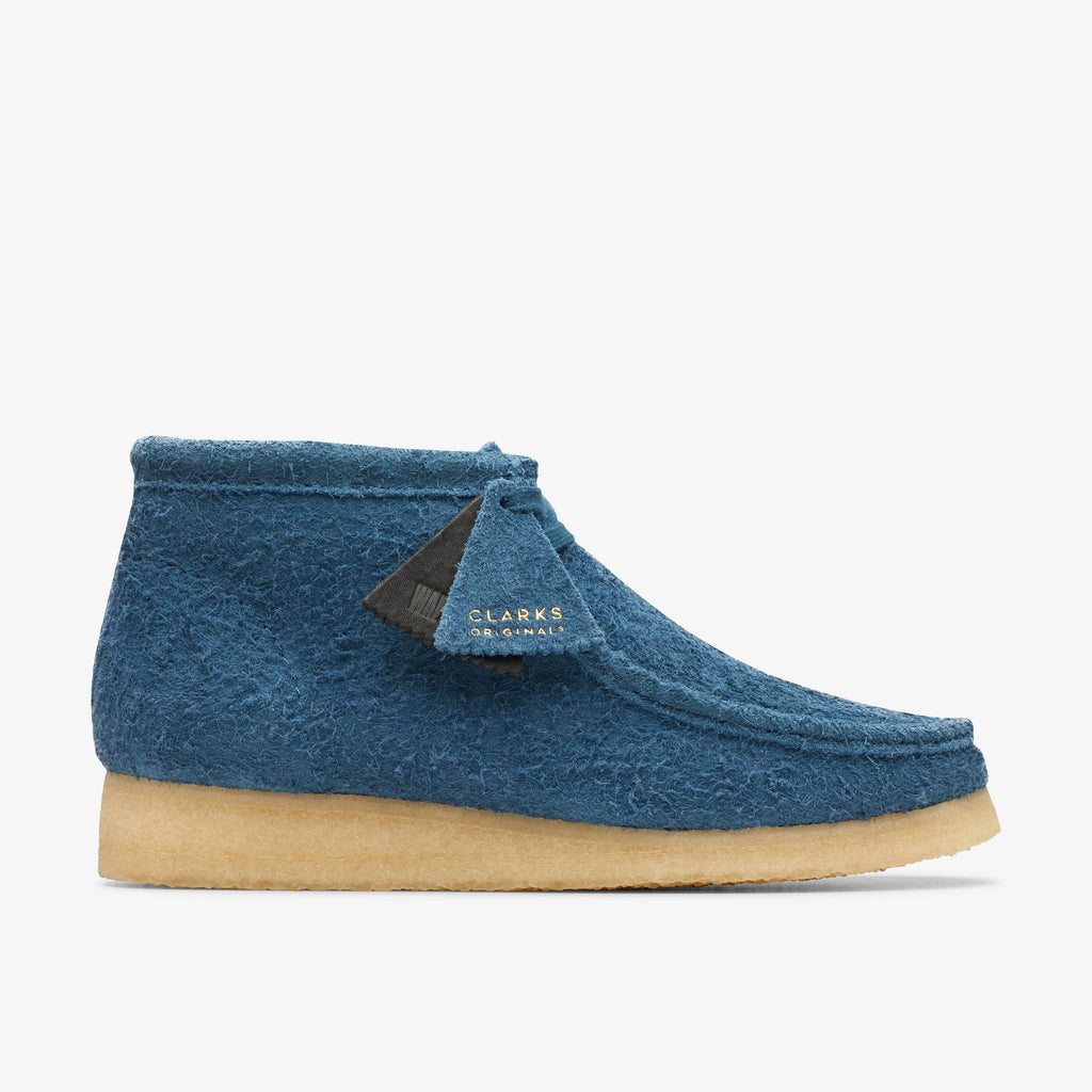[26174050] Mens CLARKS WALLABEE BOOT - DEEP BLUE