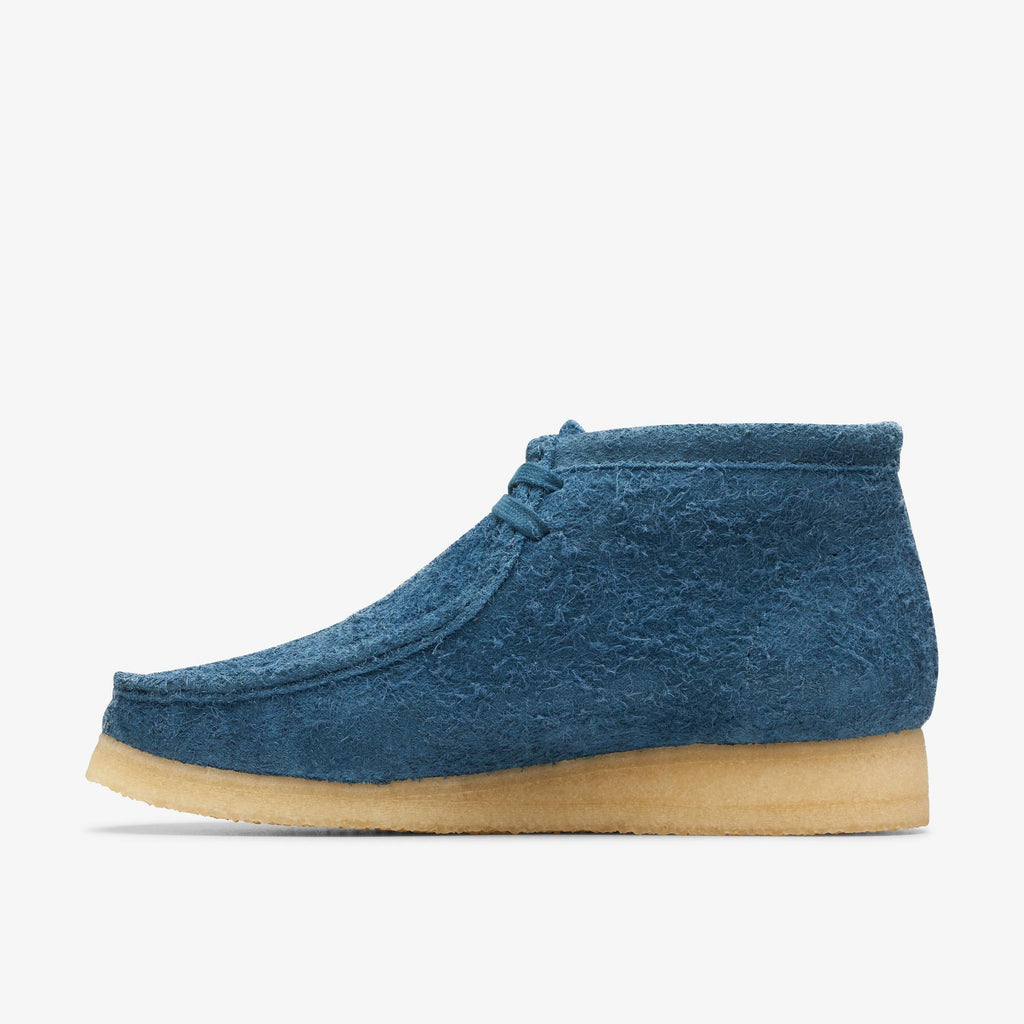 [26174050] Mens CLARKS WALLABEE BOOT - DEEP BLUE
