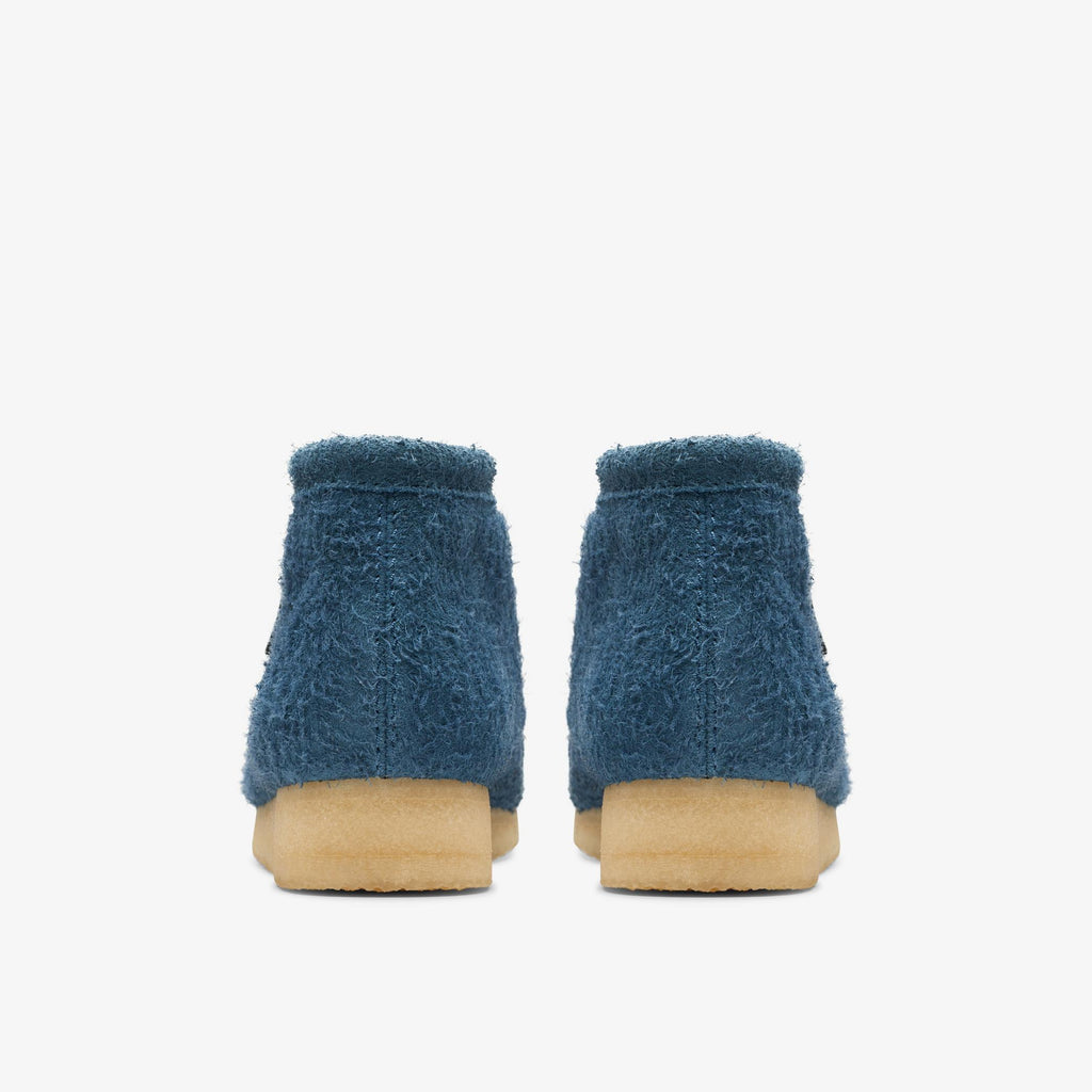 [26174050] Mens CLARKS WALLABEE BOOT - DEEP BLUE
