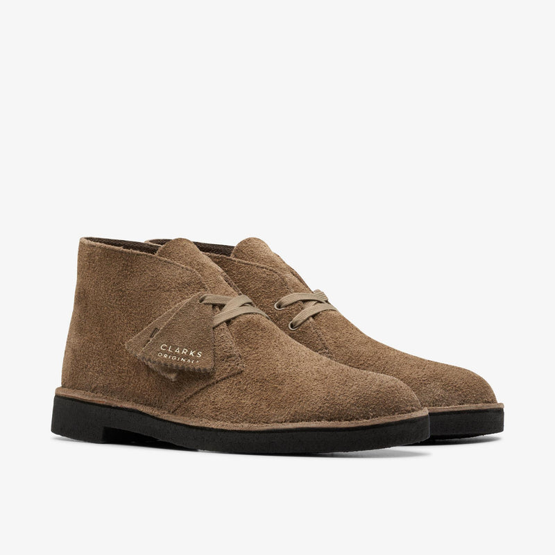 [26174055] Mens CLARKS DESERT BOOT - DARK GREY SDE