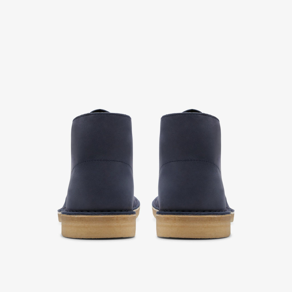 [26174058] Mens CLARKS DESERT BOOT - NAVY LEATHER