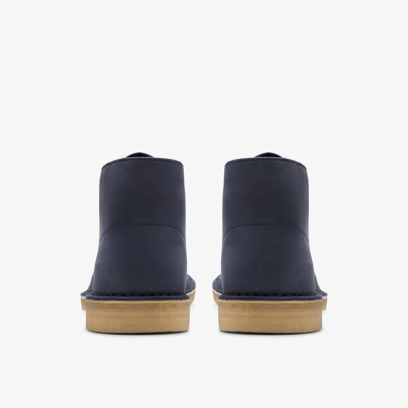 [26174058] Mens CLARKS DESERT BOOT - NAVY LEATHER