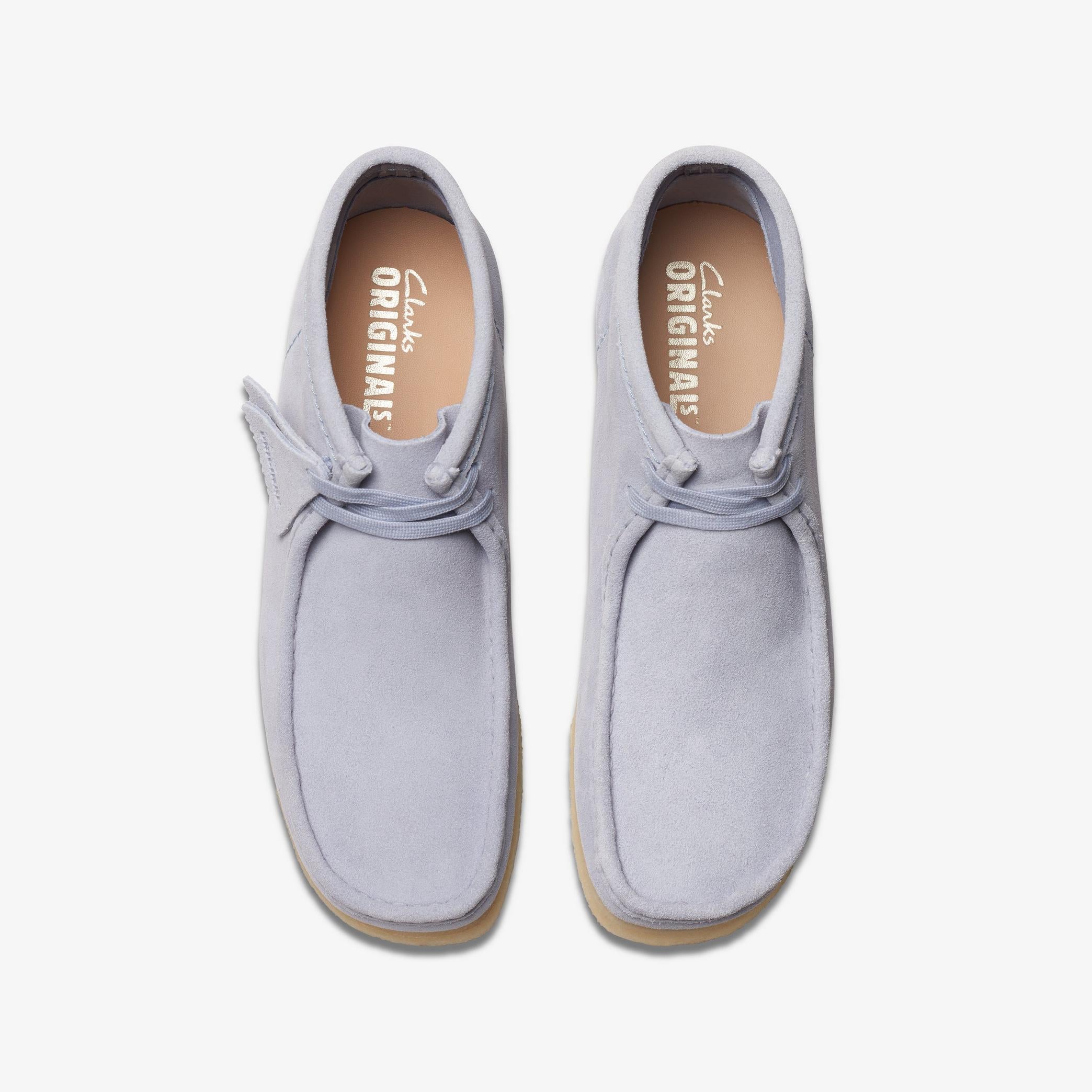 [26175699] Mens CLARKS WALLABEE BOOT - CLOUD GREY SDE