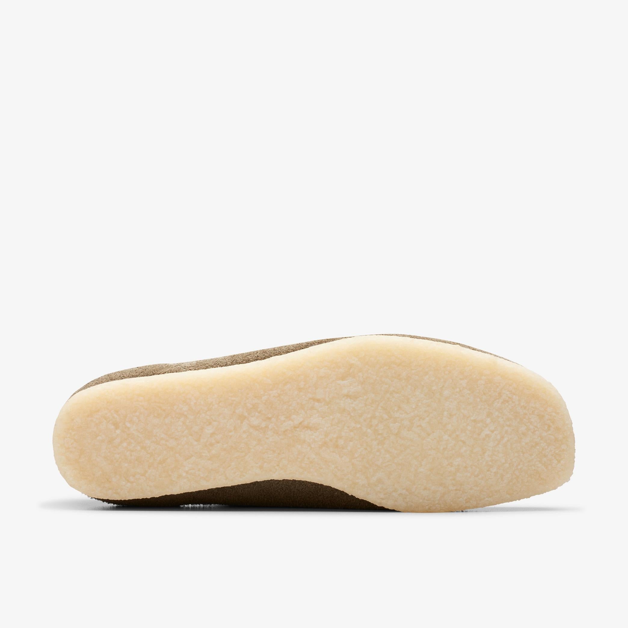 [26175710] Mens CLARKS WALLABEE - PALE KHAKI SUEDE