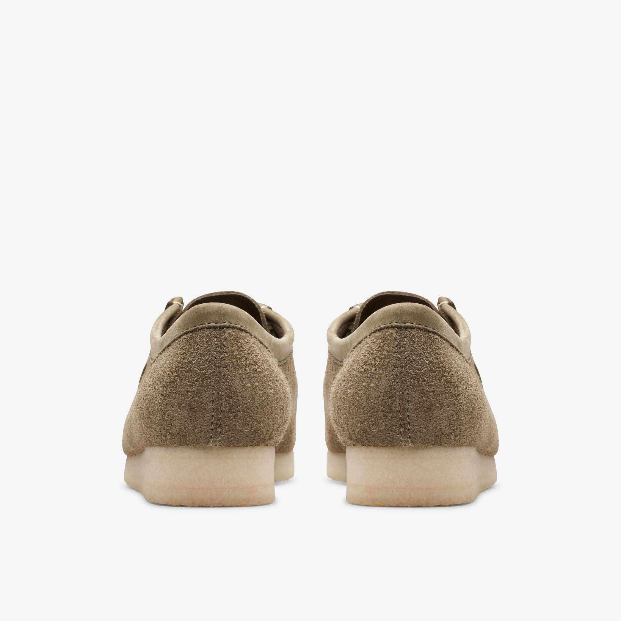 [26175710] Mens CLARKS WALLABEE - PALE KHAKI SUEDE