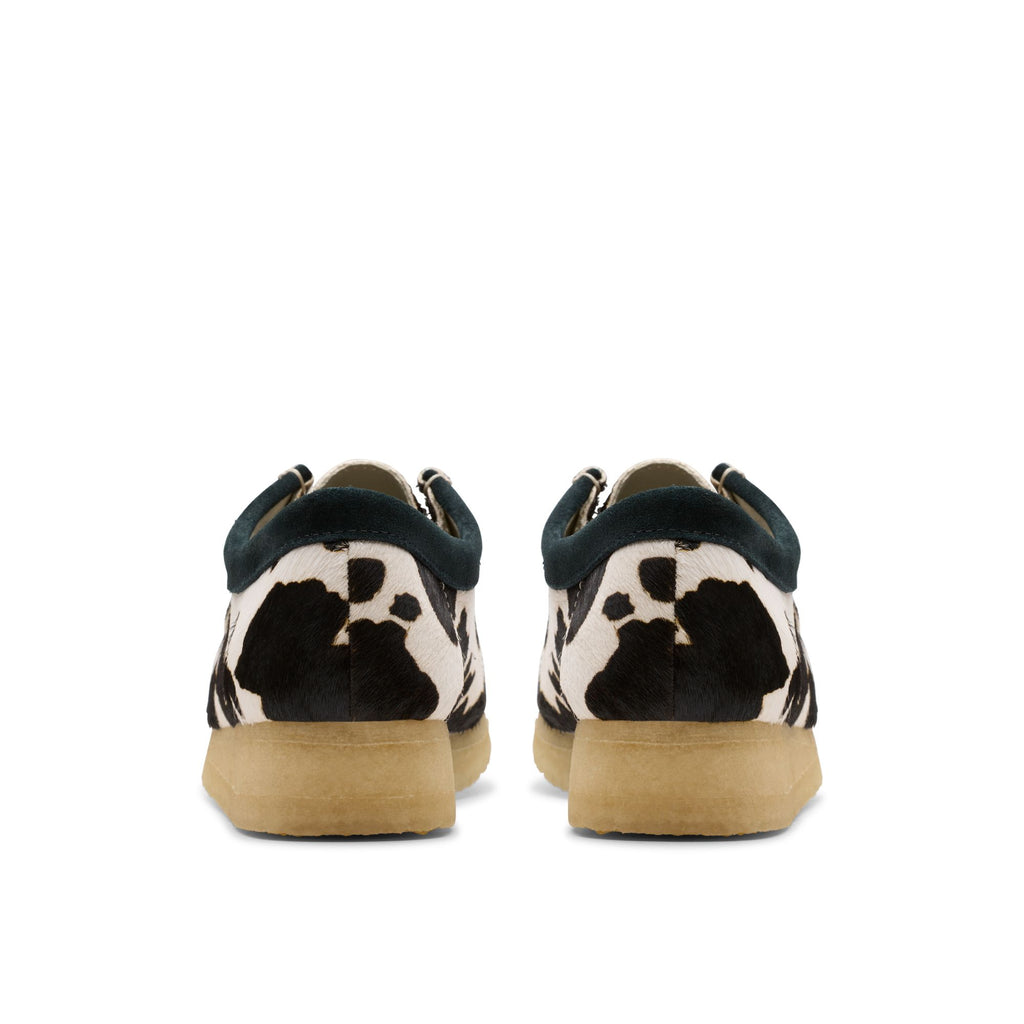[26175835] WOMENS CLARKS WALLABEE COW PRINT HAIRON