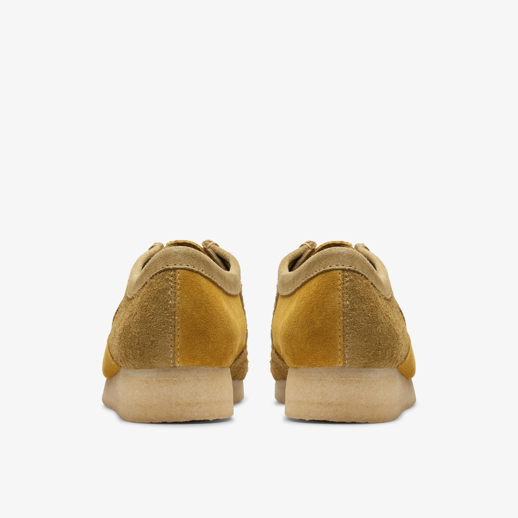 [26175842] Mens CLARKS WALLABEE - OLIVE COMBI