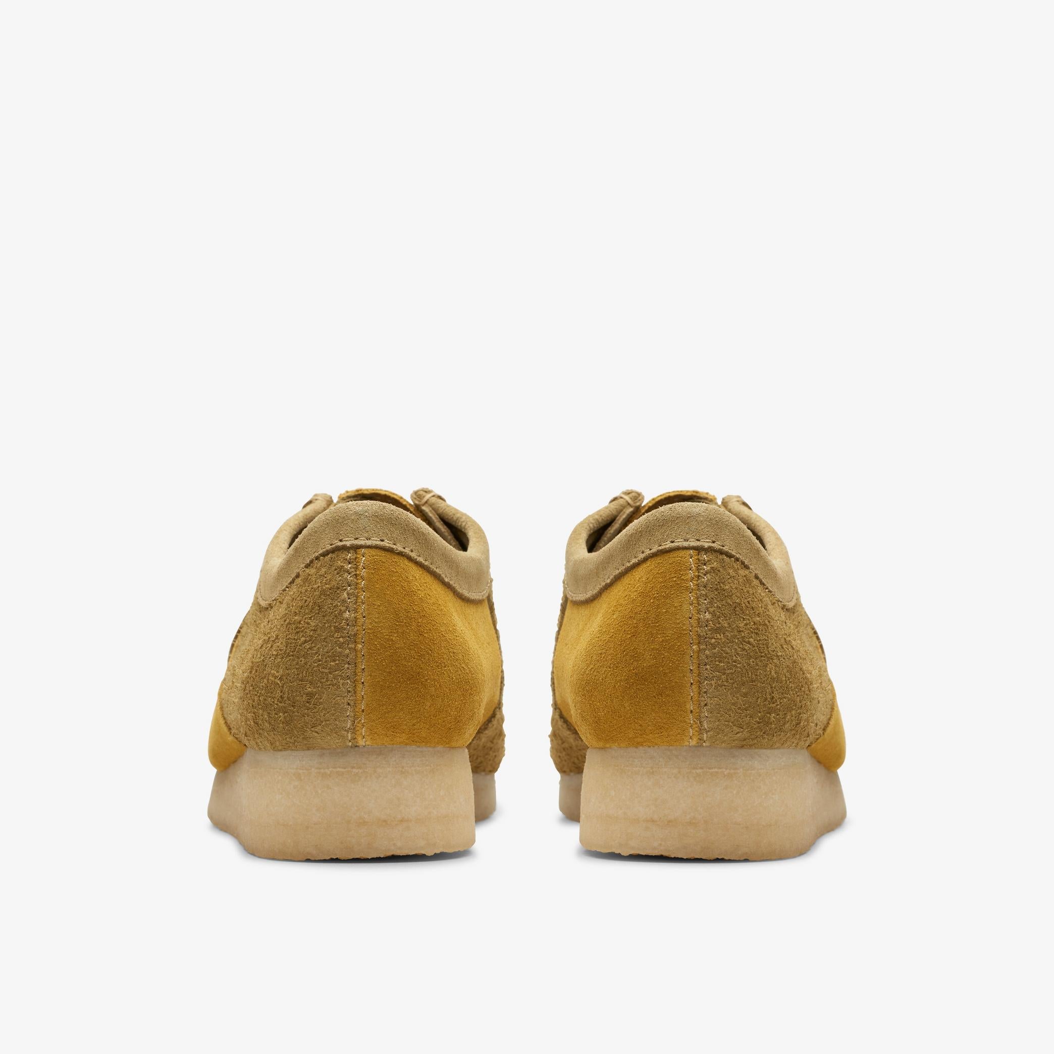 [26175842] Mens CLARKS WALLABEE - OLIVE COMBI