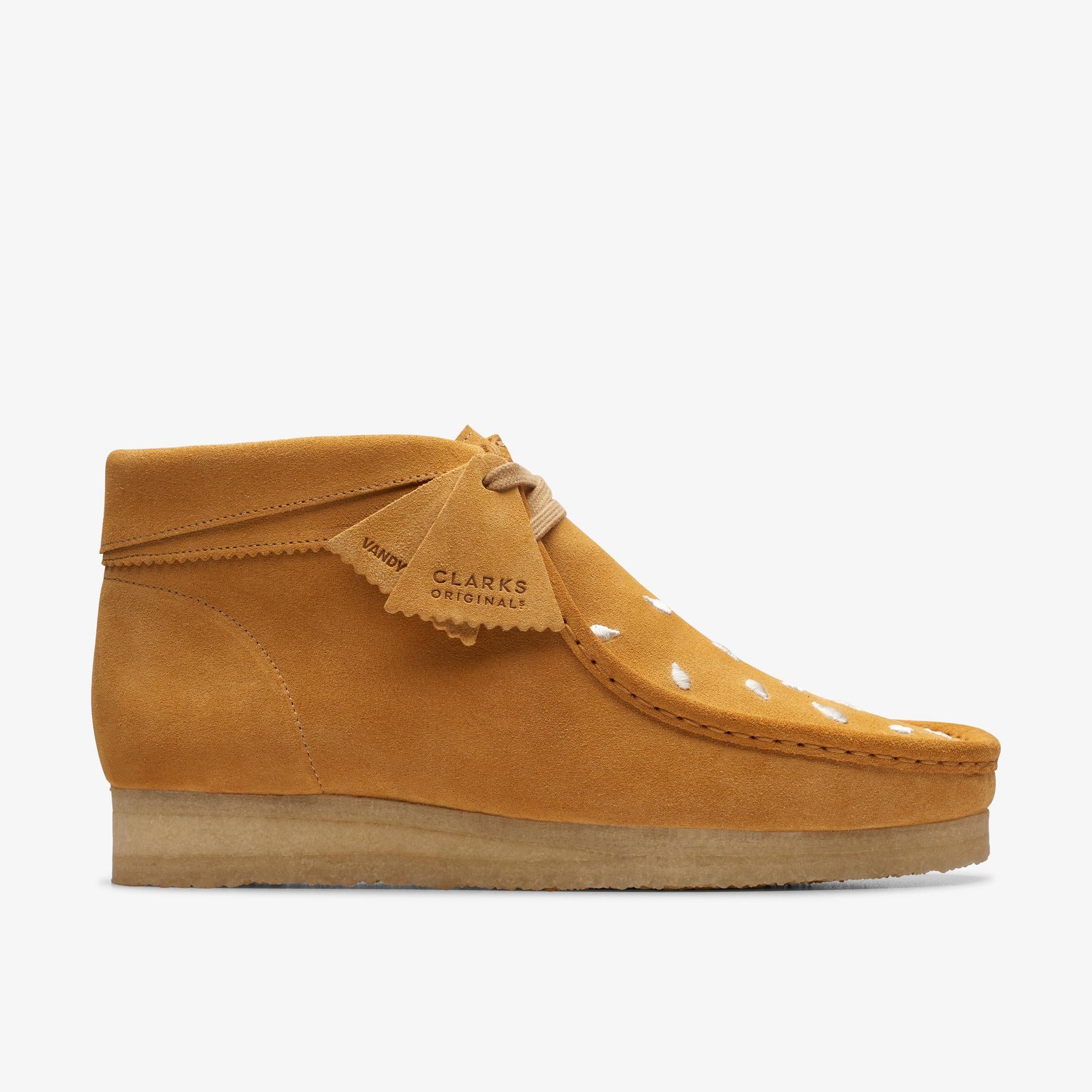 [26175940] MENS CLARKS WALLABEE BOOT 'VANDYTHEPINK BURGER'