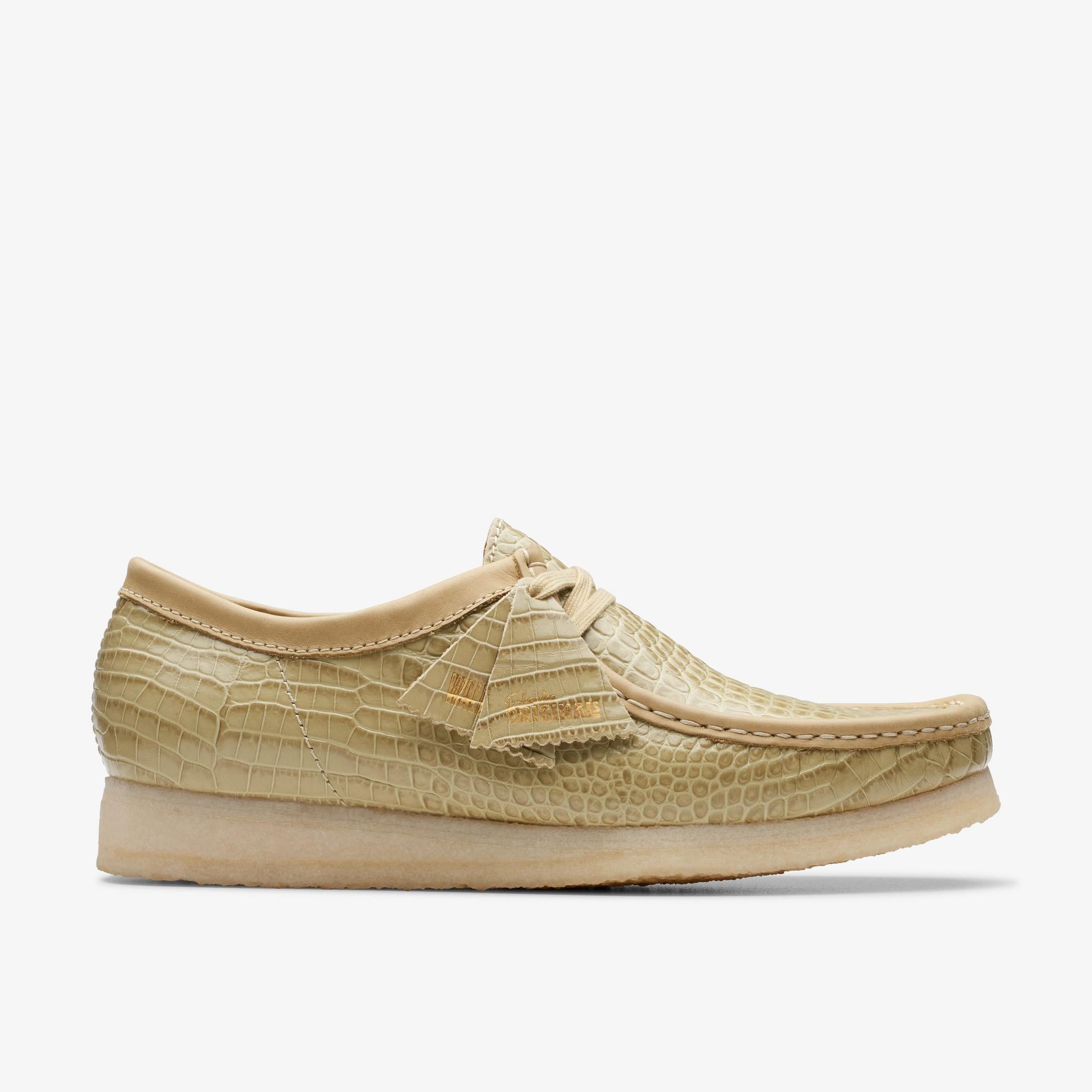 [26176572] Mens CLARKS WALLABEE - MAPLE CROC