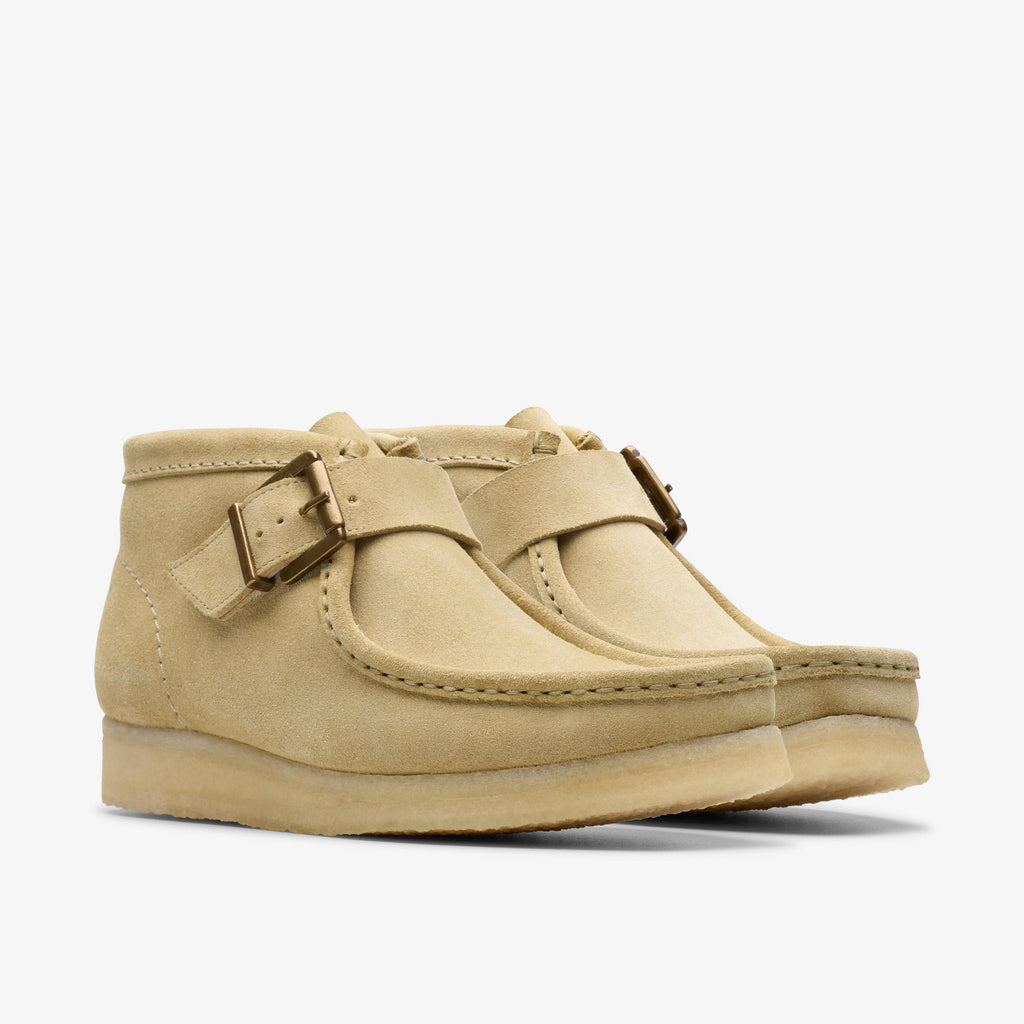 [26180292] WOMENS CLARKS WALLABT BUCKLE