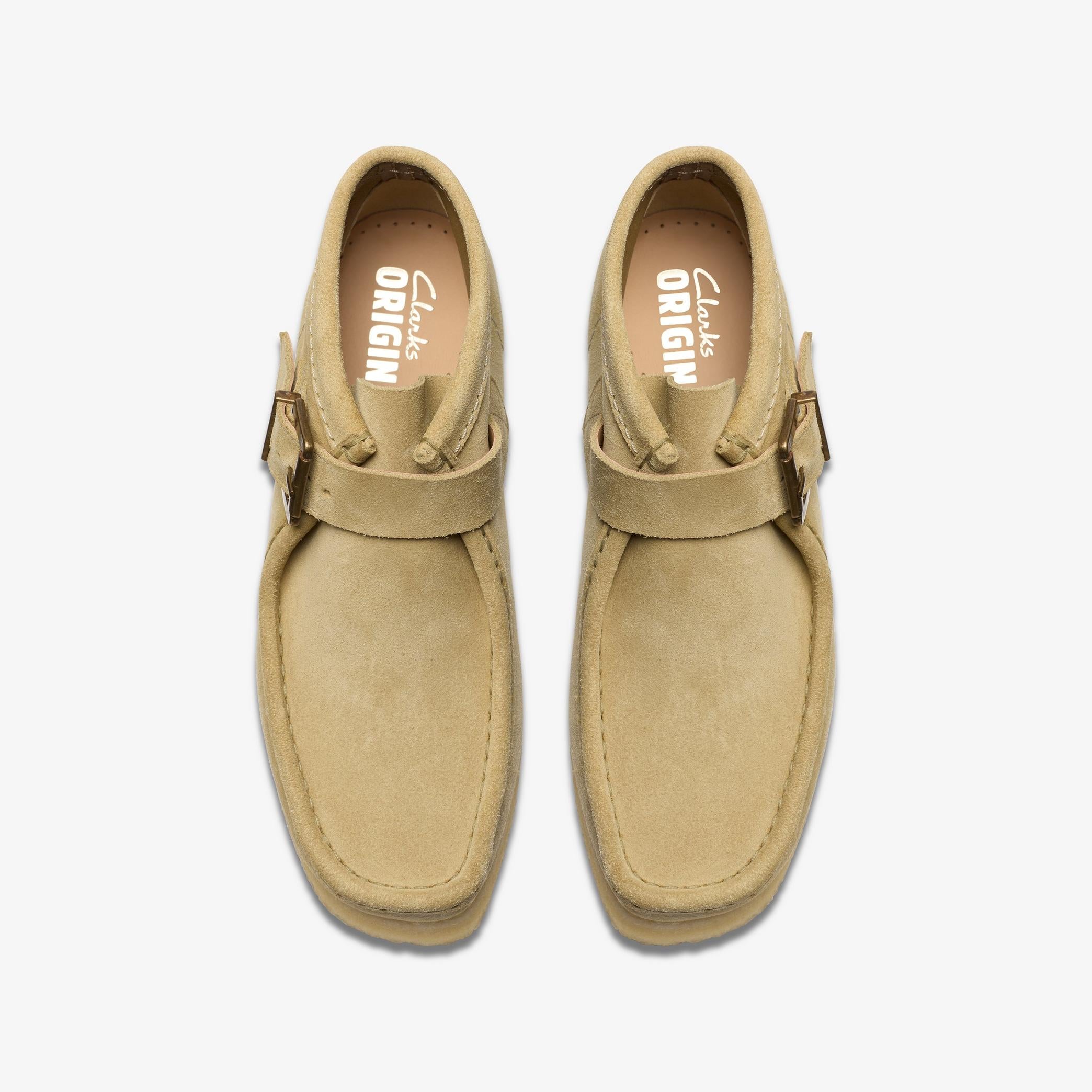 [26180292] WOMENS CLARKS WALLABT BUCKLE