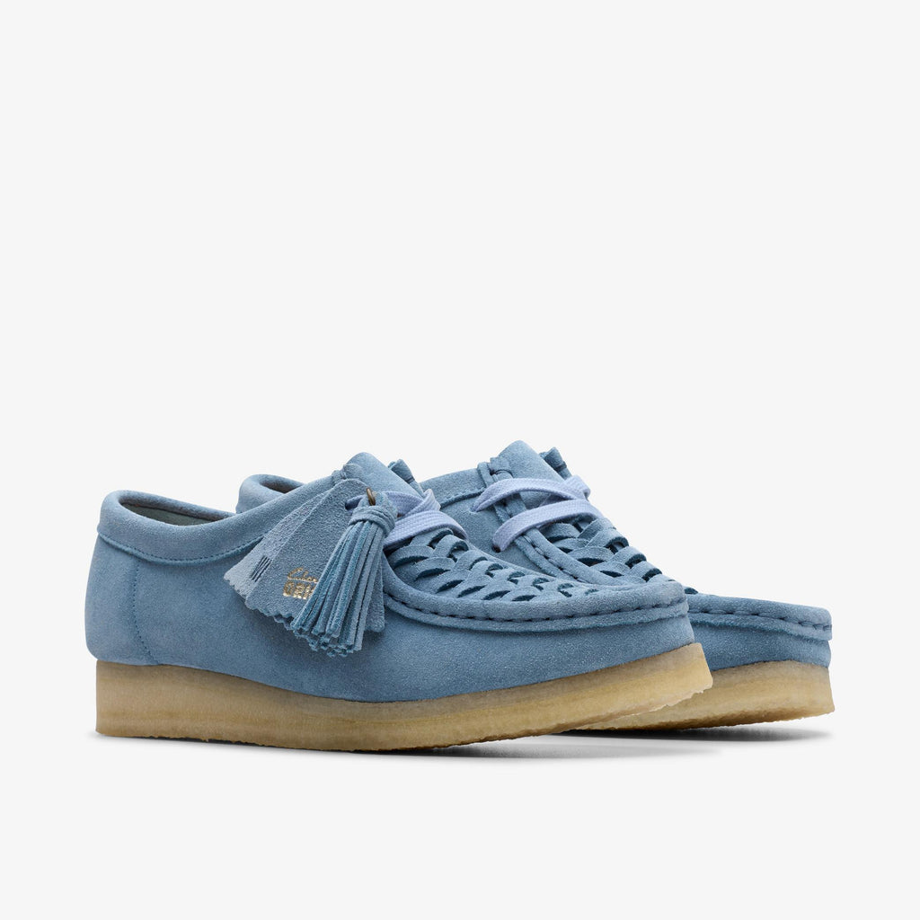 [26180614] WOMENS CLARKS WALLABEE WEAVE
