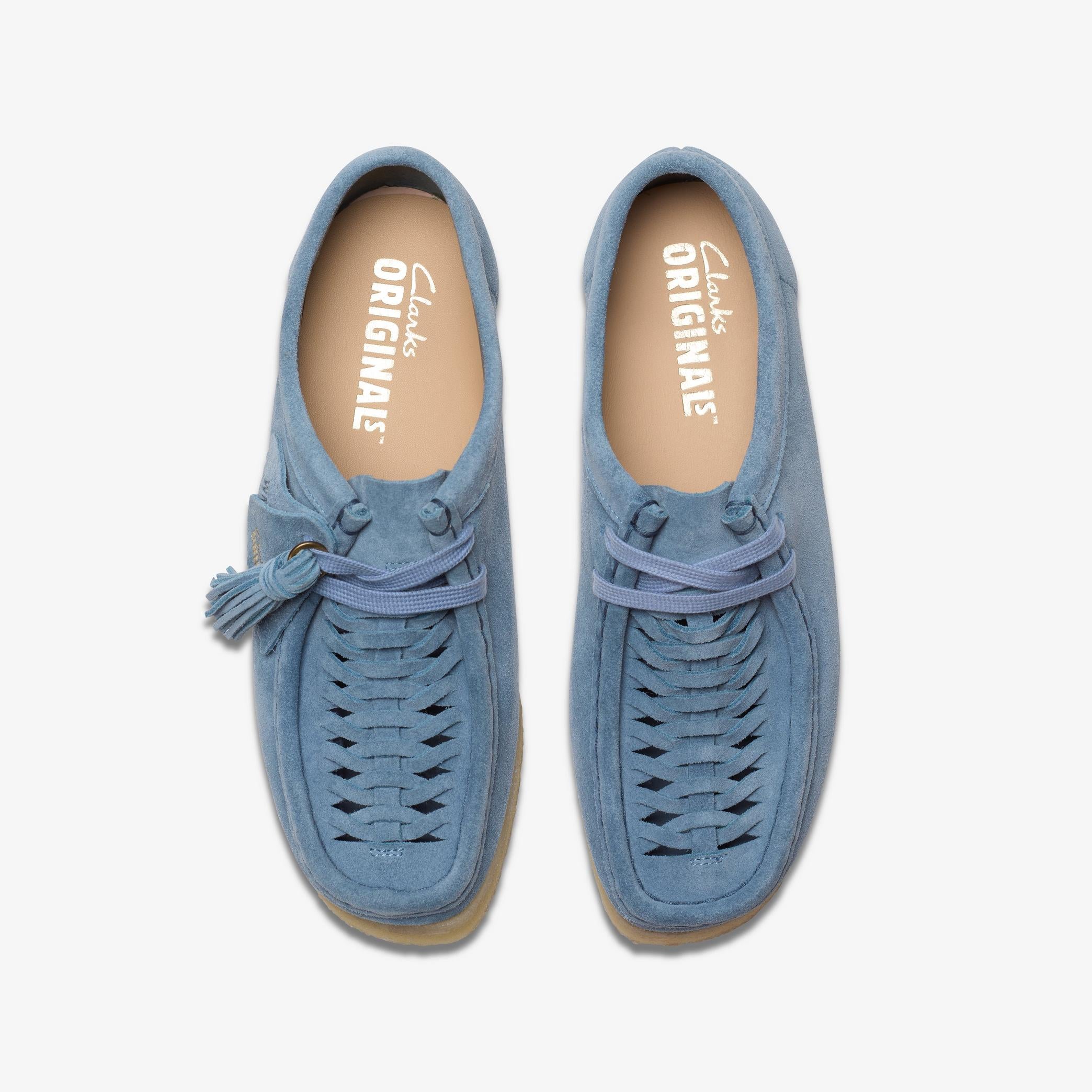 [26180614] WOMENS CLARKS WALLABEE WEAVE
