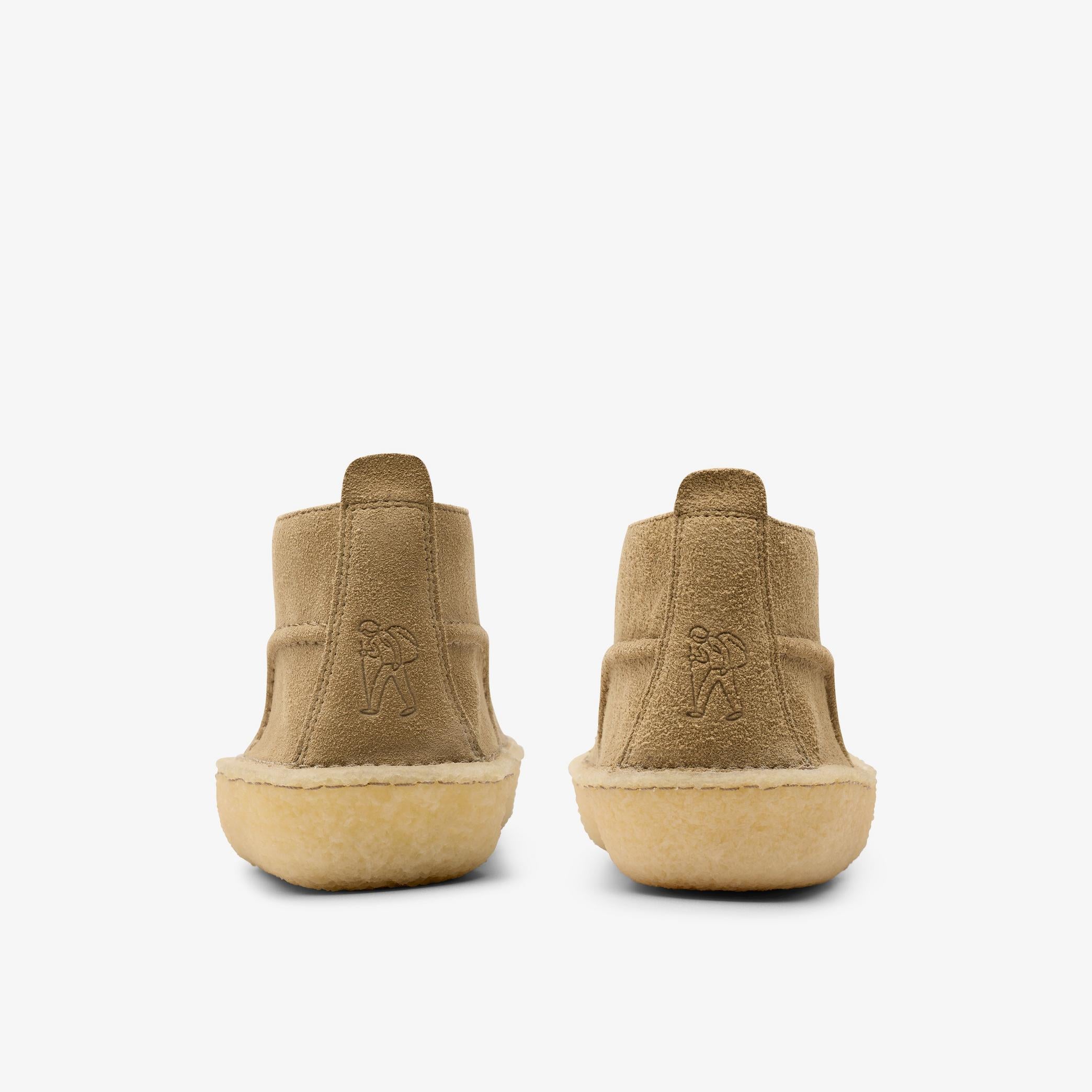 [26180625] MENS CLARKS DESERT RAIN SUEDE 'DARK SAND'