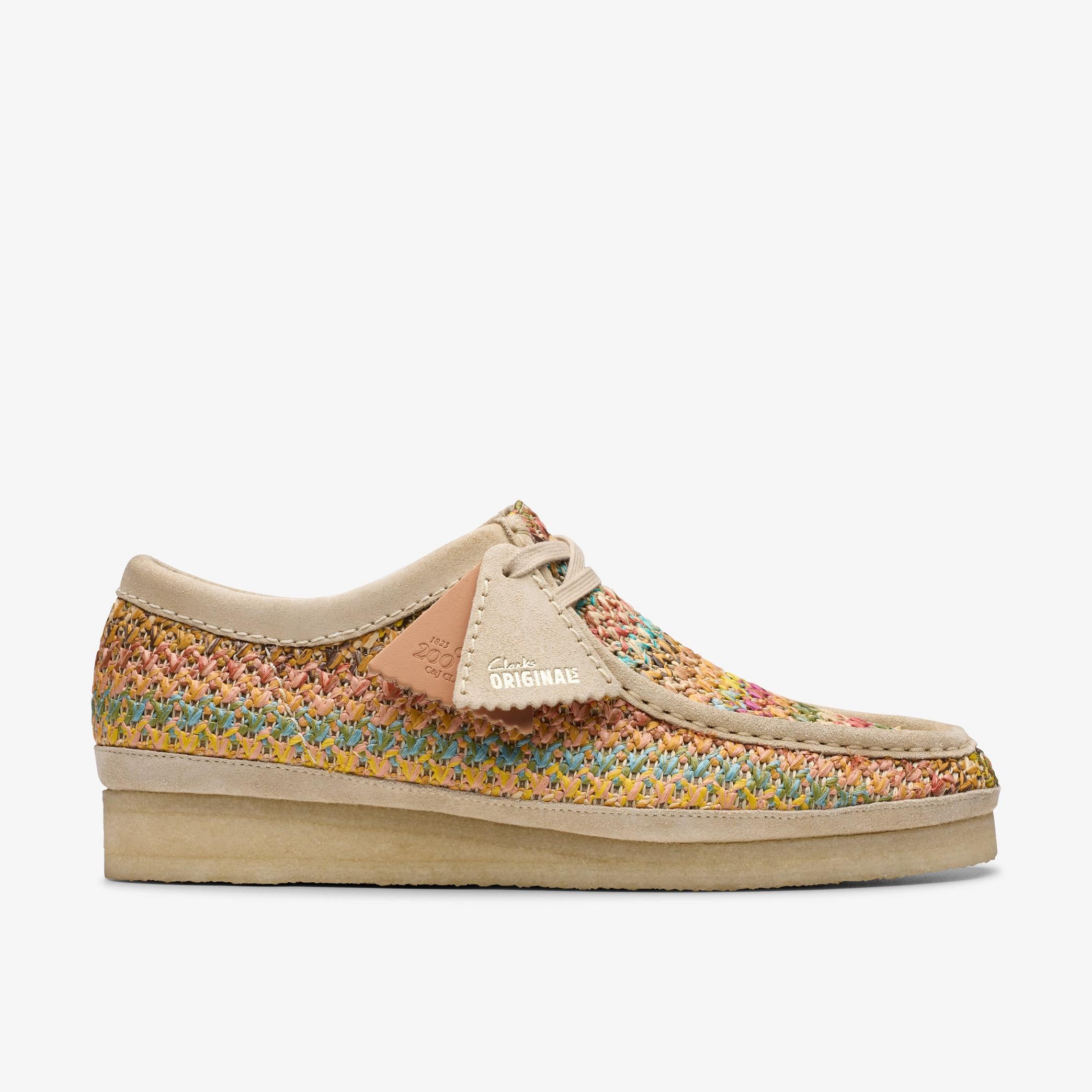 [26180640] MENS CLARKS WALLABEE RAFFIA