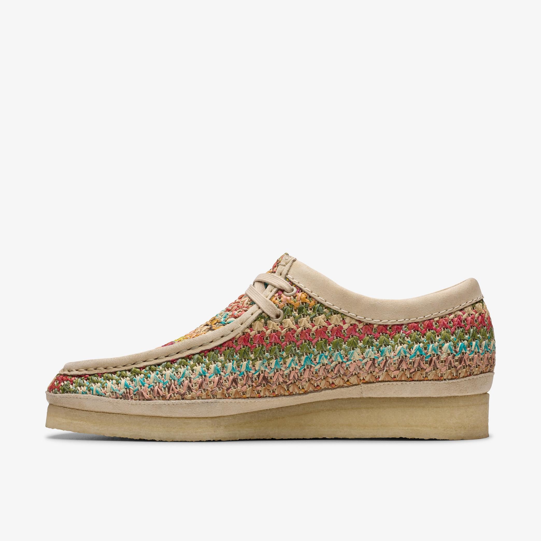 [26180640] MENS CLARKS WALLABEE RAFFIA