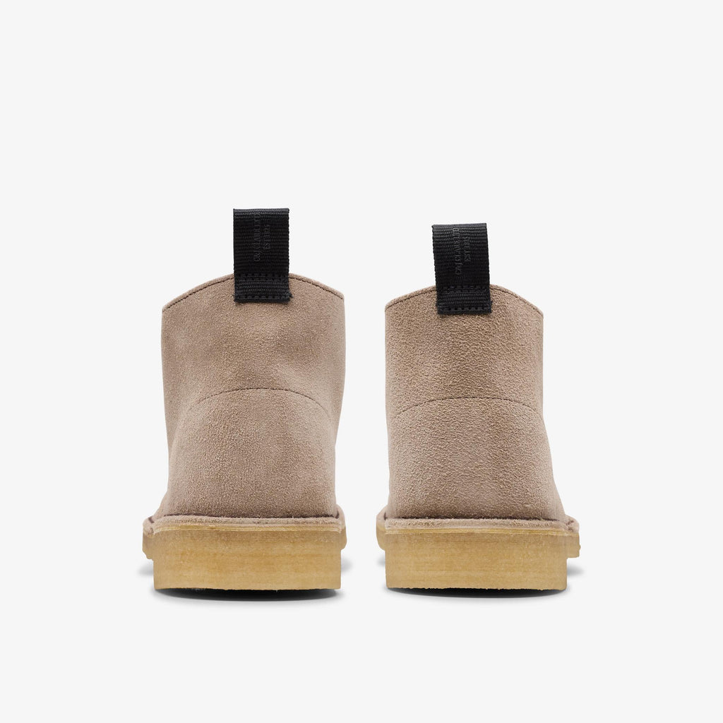 [26180643] MENS CLARKS DESERT BOOT 'WOLF SUEDE'