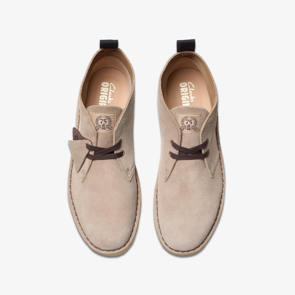 [26180643] MENS CLARKS DESERT BOOT 'WOLF SUEDE'