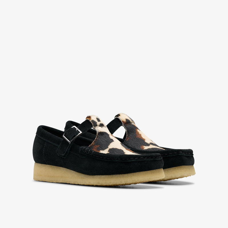 [26180686] WOMENS CLARKS WALLABEE T BAR
